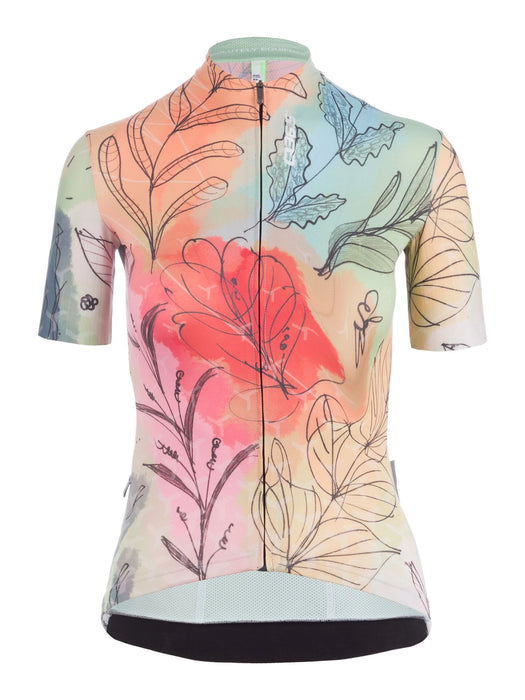 Tricota Q36.5 G1 Flower Leaves Spring Maillot Mujer Primavera