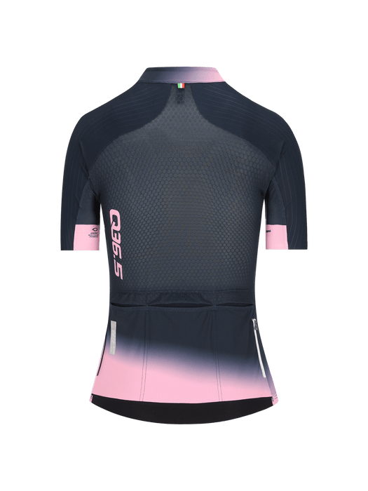 Q36.5 Tricota Gregarius Pro Collar Fade Maillot Azul/Rosado Mujer