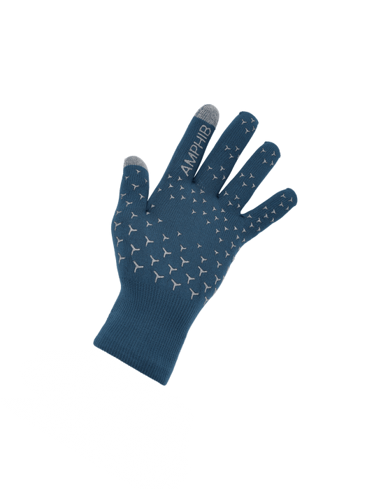 Q36.5 Guantes de Bicicleta Amphib Winter Rain Verde Oscuro