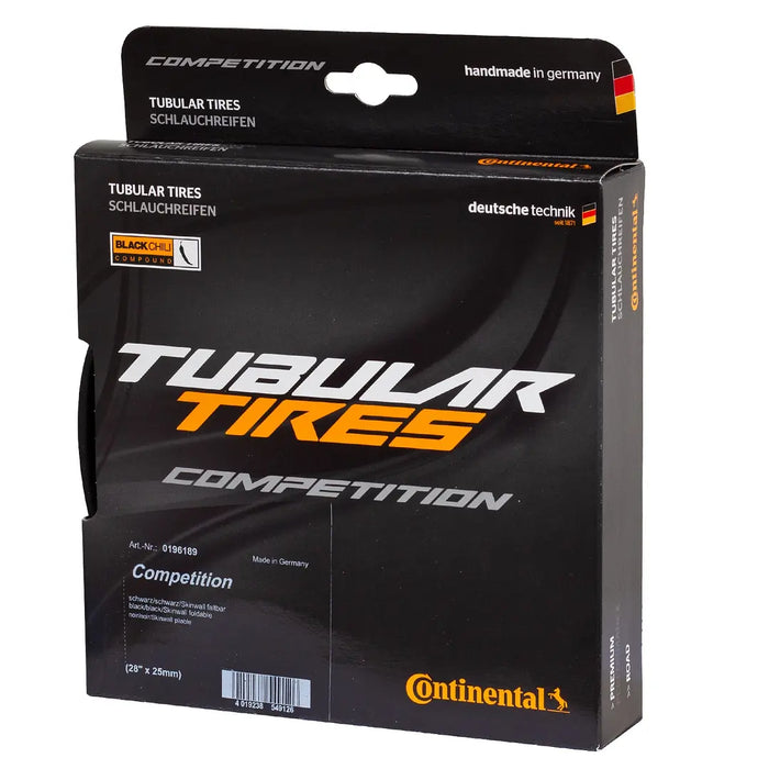 TUBULAR COMPETITION 700X25 MM BLACK