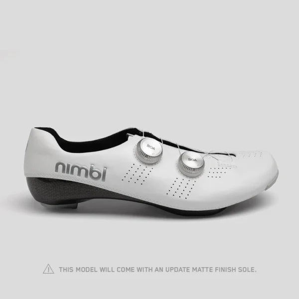 Nimbl Zapatilla de Ruta Exceed White Silver