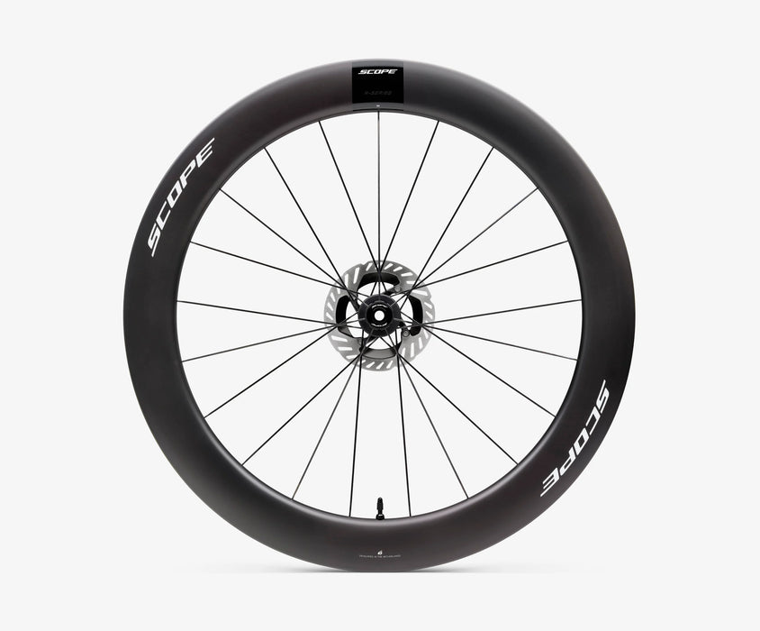 Scope Ruedas de Carbono R-Series 6 Perfil 65 - Logo Blanco 700c