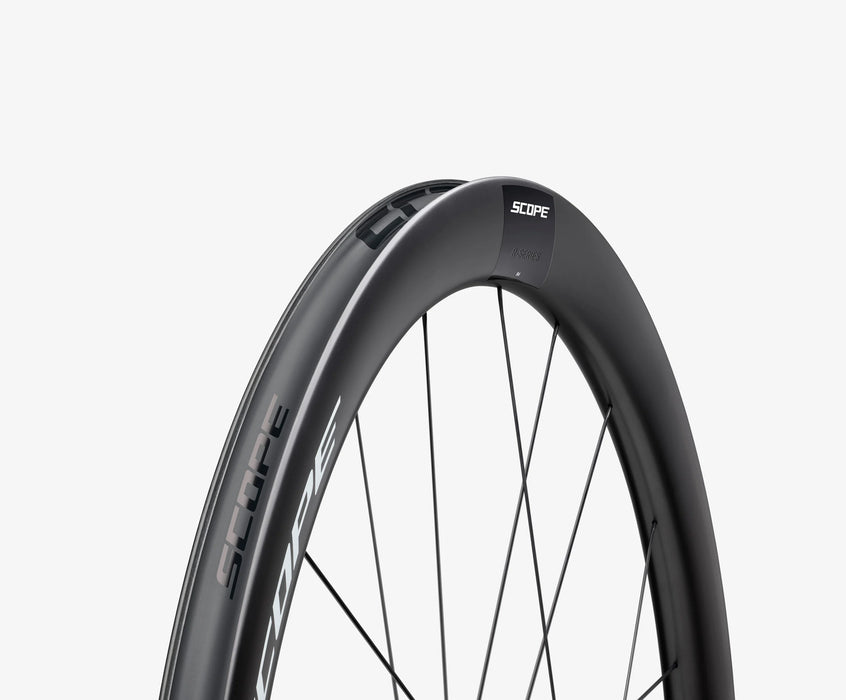 Scope Ruedas de Carbono R-Series 4 Perfil 45 - Logo Blanco 700c