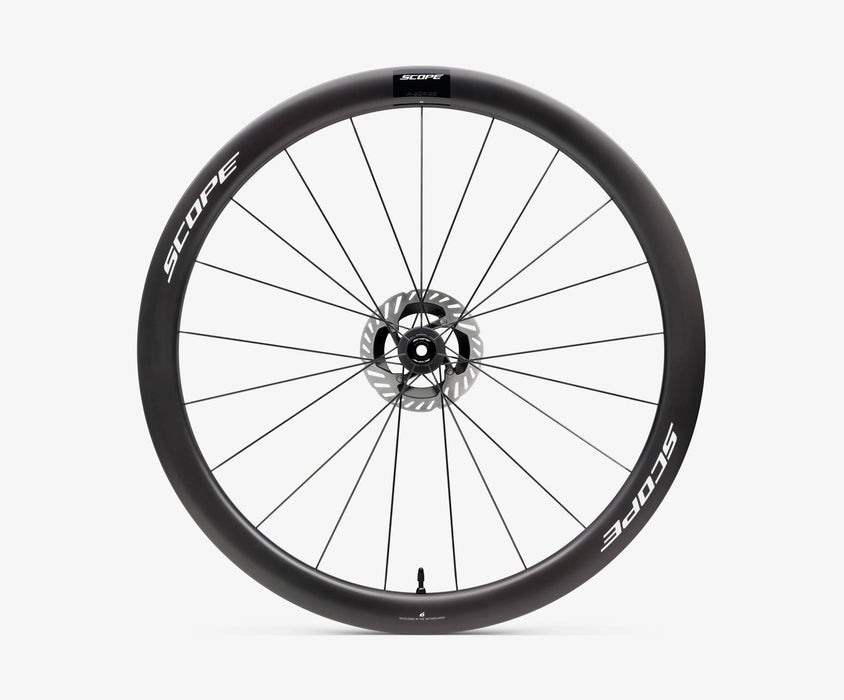 Scope Ruedas de Carbono R-Series 4 Perfil 45 - Logo Blanco 700c