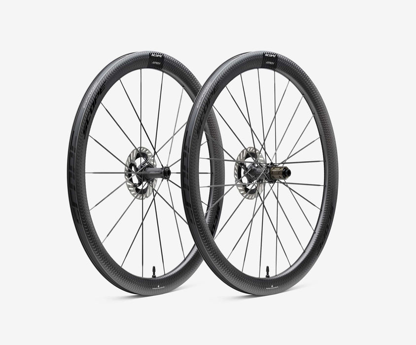 Scope Ruedas de Carbono Artech 4.A Perfil 45 - Logo Negro 700c