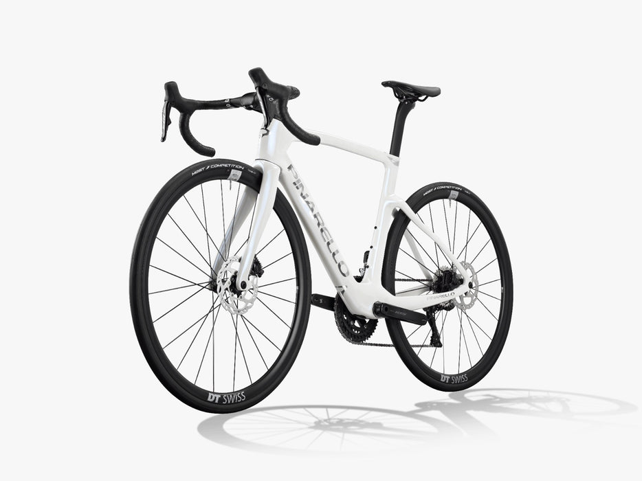 Pinarello Bicicleta de Ruta F3 Shimano 105 Di2 Alabaster White Shiny