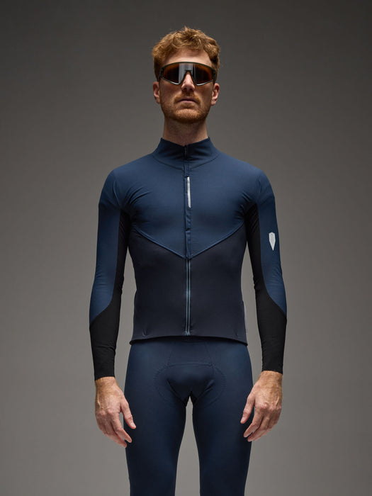 Q36.5 Tricota Manga Larga Dottore Hybrid Que Long Sleeve Jersey Azul