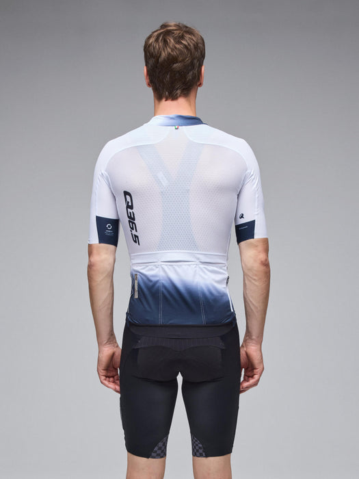 Q36.5 Tricota Gregarius Pro Collar Fade Maillot Blanco